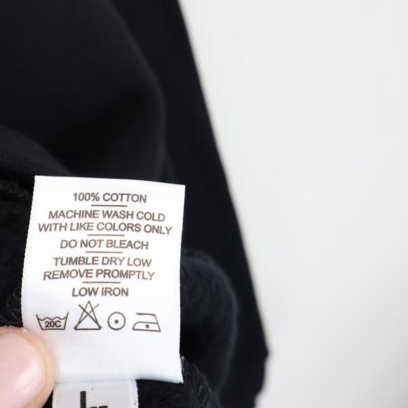 American Giant Mens Midweight Full Zip Black Sweatshirt Size Large NWOT - Picture 6 of 6